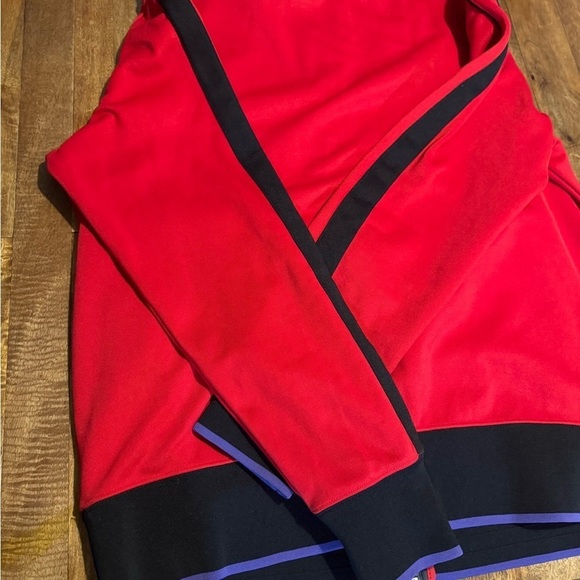 Nike Air Flight 1 Track Jacket Red Black Jordan Retro Great Condition size L - Picture 10 of 10